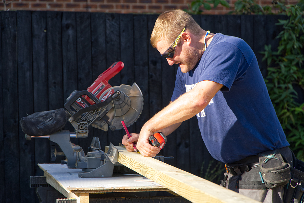 Curring timber for decking Curring timber for decking